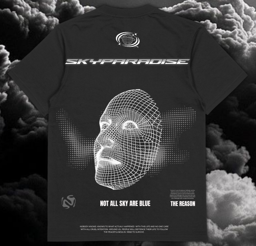 Camiseta SKYPARADISE Negra